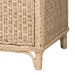 bali & pari Delilah Natural Rattan 4-Door Sideboard Buffet - BSODelilah-Natural Rattan-Sideboard
