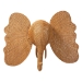 bali & pari Elissa Elephant Head Natural Rattan Wall Decor - BSOElephant-Light Honey Rattan-Wall Decor