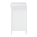 bali & pari Lucia Mahogany Wood 3-Drawer Chest with Bamboo Motif - BSOLucia-White-Chest