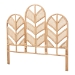 bali & pari Liang Natural Rattan Freestanding Headboard, King