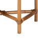 bali & pari Adonia Natural Rattan Accent Bench with Cushioned Seat - BSOAdonia-Natural Rattan-Cushion-Bench