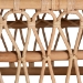 bali & pari Adelpha Natural Rattan Accent Bench with Cushioned Seat - BSOAdelpha-Natural Rattan-Cushion-Bench