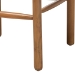 bali & pari Elvera Woven Seagrass and Mahogany Wood Counter Stool - BSOMD-39987-Elvera-Light Walnut-Cushion-CS