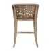 bali & pari Vellon Woven Seagrass and White Wash Mahogany Wood Counter Stool - BSOMD-39993-Vellon-White Wash-Cushion-CS