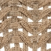 bali & pari Vellon Woven Seagrass and White Wash Mahogany Wood Counter Stool - BSOMD-39993-Vellon-White Wash-Cushion-CS