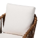 bali & pari Varen Seagrass and Mahogany Wood Dining Chair - BSOMD-39991-Varen-Walnut-Cushion-Arm-DC