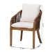 bali & pari Varen Seagrass and Mahogany Wood Dining Chair - BSOMD-39991-Varen-Walnut-Cushion-Arm-DC