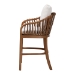 bali & pari Varen Seagrass and Mahogany Wood Counter Stool - BSOMD-39992-Varen-Walnut-Cushion-Arm-CS