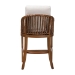 bali & pari Varen Seagrass and Mahogany Wood Counter Stool - BSOMD-39992-Varen-Walnut-Cushion-Arm-CS