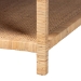 bali & pari Kalimantan Natural Rattan Coffee Table with Shelf, Square - BSOKalimantan-Mod2-Square-Rattan-Coffee Table
