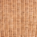 bali & pari Creusa Natural Rattan Laundry Basket with Bow Detail, Wide - BSOWS283-Honey Ada Rattan-Basket