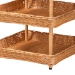 bali & pari Asante Natural Rattan 3-Tier Display Shelf with Pagoda Top - BSOWS289-Honey Ada Rattan-Shelf