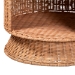 bali & pari Dorielle Natural Rattan End Table with Two Shelves - BSOWS292-Honey Ada Rattan-ET