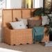 bali & pari Yoselin Natural Rattan Storage Bench with Scalloped Edge Frame - BSOWS297-Large-Honey Ada Rattan-Bench