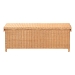 bali & pari Yoselin Natural Rattan Storage Bench with Scalloped Edge Frame - BSOWS297-Large-Honey Ada Rattan-Bench