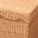 bali & pari Yoselin Natural Rattan Storage Bench with Scalloped Edge Frame - BSOWS297-Large-Honey Ada Rattan-Bench