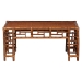 bali & pari Wahid Marbled Tortoise Rattan Coffee Table - BSOWS301-Tortoise-Coffee Table