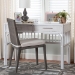 bali & pari Onella Natural Rattan Writing Desk with Two Drawers - BSOWS304-White Rattan-Desk