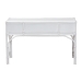 bali & pari Arben Natural Rattan Writing Desk with Three Drawers - BSOWS305-Med-White Rattan-Desk