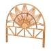 bali & pari Jasmine Natural Rattan Freestanding Headboard, Twin