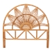 bali & pari Jasmine Natural Rattan Freestanding Headboard, Twin - BSOJasmine-Light Honey Rattan-Twin-HB