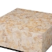 bali & pari Fraley Capiz Shell Coffee Table with Plinth Base - BSOF2508-FT5-Capiz-CT
