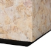 bali & pari Fraley Capiz Shell Coffee Table with Plinth Base - BSOF2508-FT5-Capiz-CT