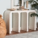bali & pari Chalina Capiz Shell Console Table - BSOF2508-FT16-Capiz-Console Table