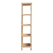 bali & pari Alger Natural Rattan 5-Tier Display Shelf - BSOAlger-Natural Rattan-Shelf