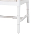 bali & pari Victor 2-Piece Dining Chair Set with Arms, White - BSOVictor-White/Natural Wooden-Arm-DC