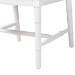 bali & pari Victor Dining Chair, White - BSOVictor-White/Natural Wooden-DC