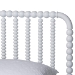 Baxton Studio Lucera 4-Piece Bedroom Set, White, King - BSOMG0110-4-White-King 4PC Bedroom Set