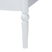 Baxton Studio Lucera 4-Piece Bedroom Set, White, King - BSOMG0110-4-White-King 4PC Bedroom Set