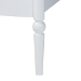 Baxton Studio Lucera Platform Bed, White, King - BSOMG0110-4-White-King