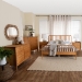 Baxton Studio Lucera 5-Piece Bedroom Set, Oak Brown, King - BSOMG0110-4-NT Oak-King 5PC Bedroom Set