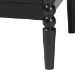 Baxton Studio Lucera 3-Piece Bedroom Set, Black, King - BSOMG0110-4-Black-King 3PC Bedroom Set
