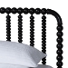 Baxton Studio Lucera 4-Piece Bedroom Set, Black, King - BSOMG0110-4-Black-King 4PC Bedroom Set