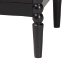Baxton Studio Lucera 5-Piece Bedroom Set, Black, King - BSOMG0110-4-Black-King 5PC Bedroom Set