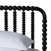 Baxton Studio Lucera Platform Bed, Black, King - BSOMG0110-4-Black-King