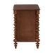 Baxton Studio Neviah 2-Drawer Nightstand, Walnut Brown - BSOMG9029-Walnut-2DW-NS