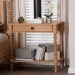 Baxton Studio Neviah 1-Drawer Nightstand, Beech Brown - BSOMG9029-Beech-1DW-NS
