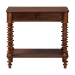 Baxton Studio Neviah 1-Drawer Nightstand, Walnut Brown - BSOMG9029-Walnut-1DW-NS
