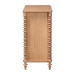 Baxton Studio Neviah 3-Drawer Chest, Beech Brown - BSOMG9029-Beech-3DW-Chest