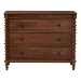Baxton Studio Neviah 3-Drawer Chest, Walnut Brown - BSOMG9029-Walnut-3DW-Chest