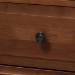 Baxton Studio Neviah 3-Drawer Chest, Walnut Brown - BSOMG9029-Walnut-3DW-Chest
