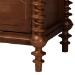 Baxton Studio Neviah 3-Drawer Chest, Walnut Brown - BSOMG9029-Walnut-3DW-Chest