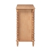 Baxton Studio Neviah 7-Drawer Dresser, Beech Brown - BSOMG9029-Beech-7DW-Dresser