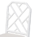bali & pari Sergio Mahogany Wood 2-Piece Dining Chair Set, White - BSOSergio-White Wooden-DC