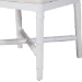 bali & pari Sergio Mahogany Wood 2-Piece Dining Chair Set, White - BSOSergio-White Wooden-DC