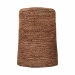 bali & pari Brenton Seagrass Wrapped Dining Chair, Brown Wash - BSOBrenton-Brown Wash-Cushion-DC
